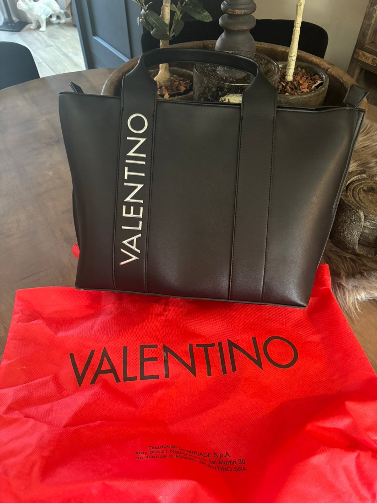 Orginele valentino tas zwart, Ophalen, Zo goed als nieuw, Zwart