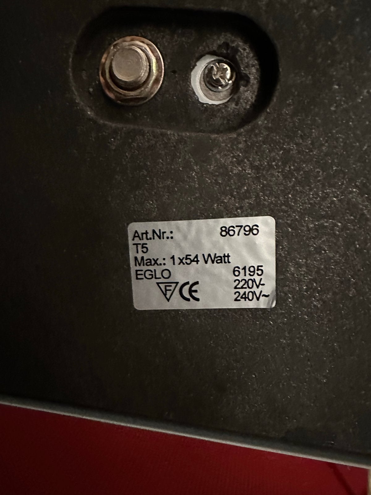 EGLO T5 Vloerlamp - Modern Design, Ophalen, Gebruikt, Overige fittingen, Metaal