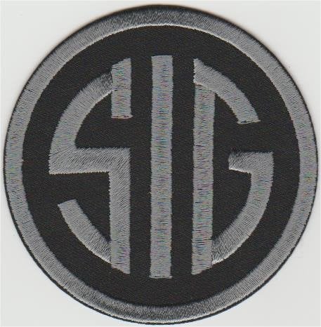 Sig Sauer patch embleem #3, Verzenden, Nieuw, Shirt