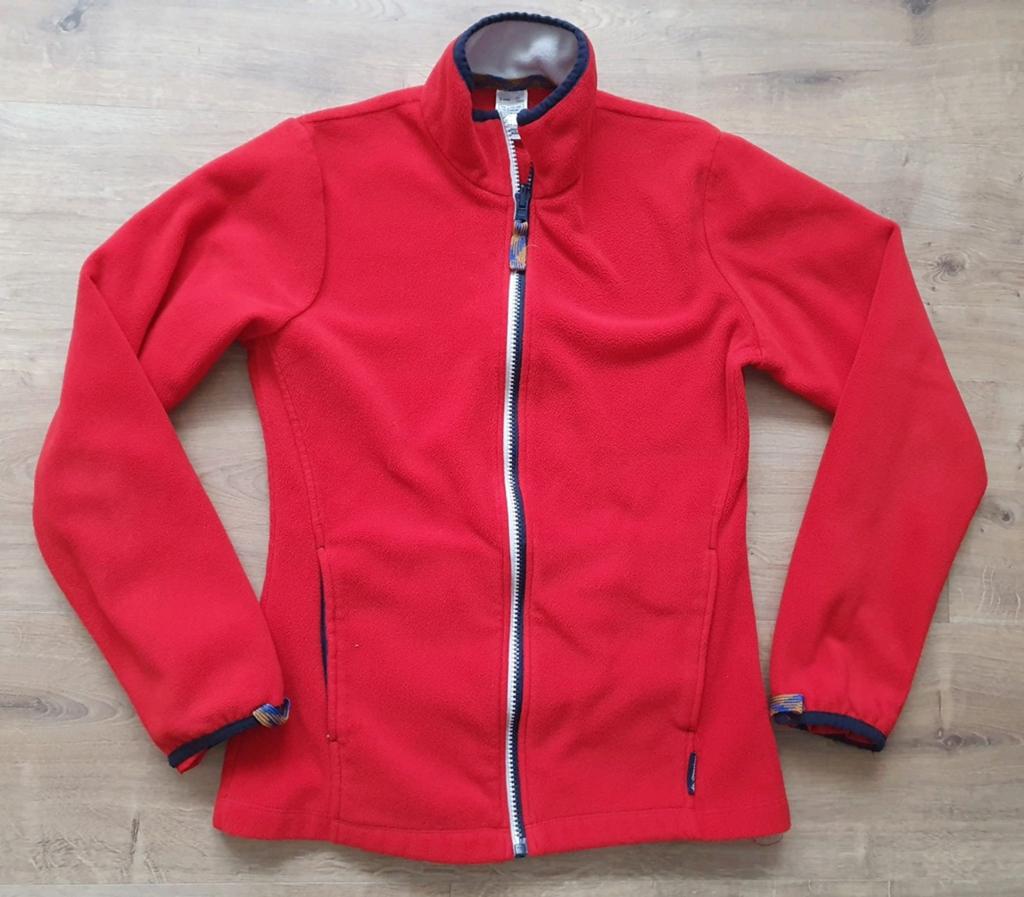 Rood fleece vest Quechua 152 Decathlon, Ophalen of Verzenden, Jongen of Meisje, Trui of Vest