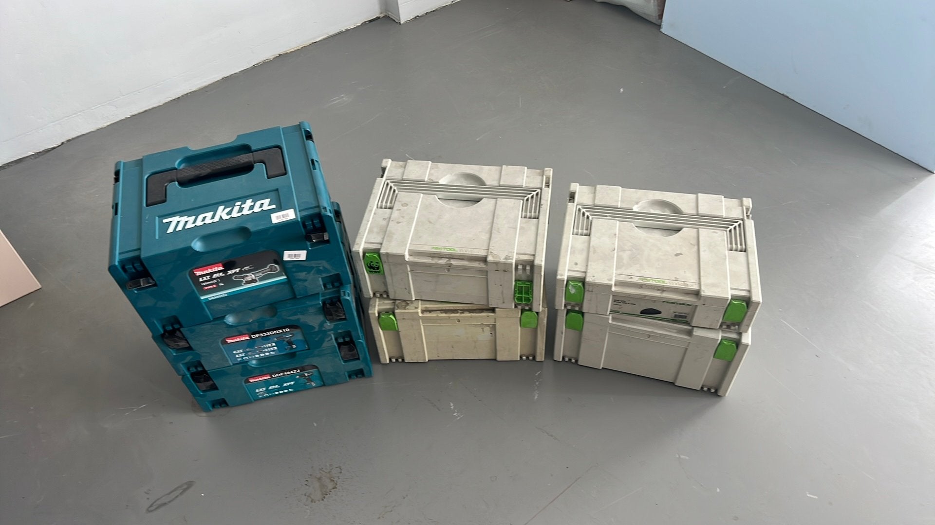 Festool en makita kisten, Doe-het-zelf en Verbouw, Ophalen of Verzenden, Zo goed als nieuw