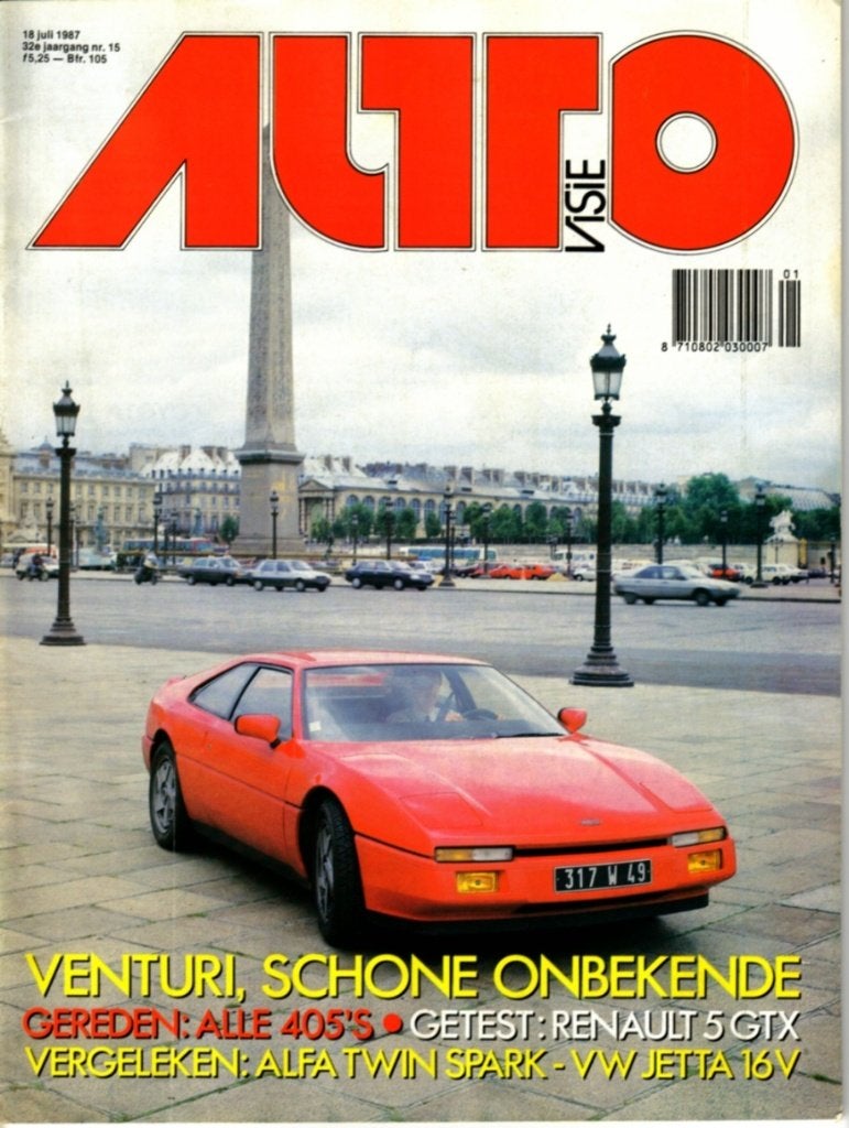 Autovisie test Renault 5 GTX Juli 1987, Ophalen of Verzenden, Gelezen, Renault