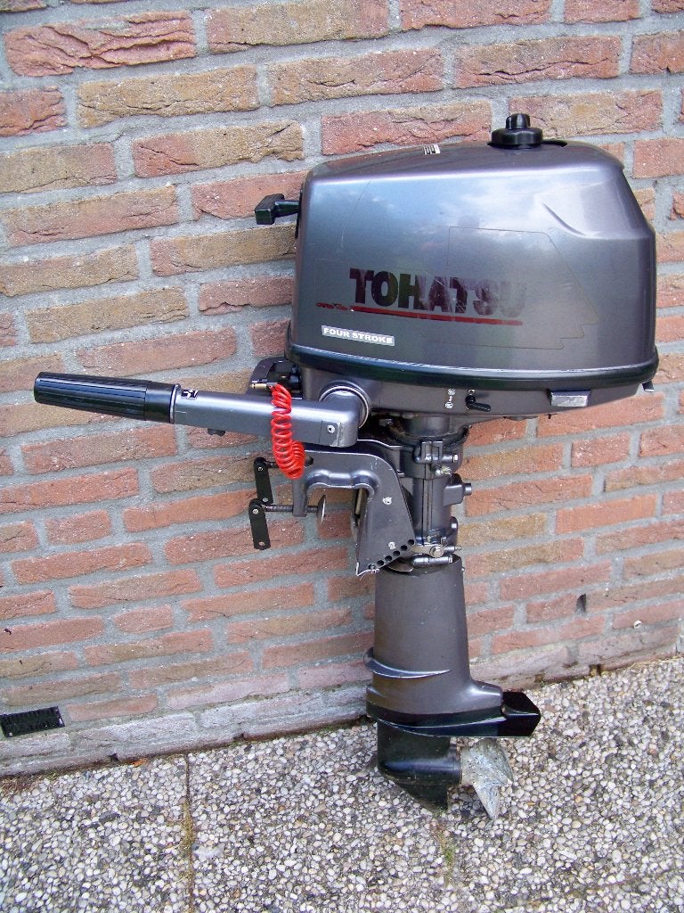 Tohatsu 5pk 4-takt kortstaart, Watersport en Boten, Ophalen, Gebruikt, Minder dan 5 pk, Viertaktmotor