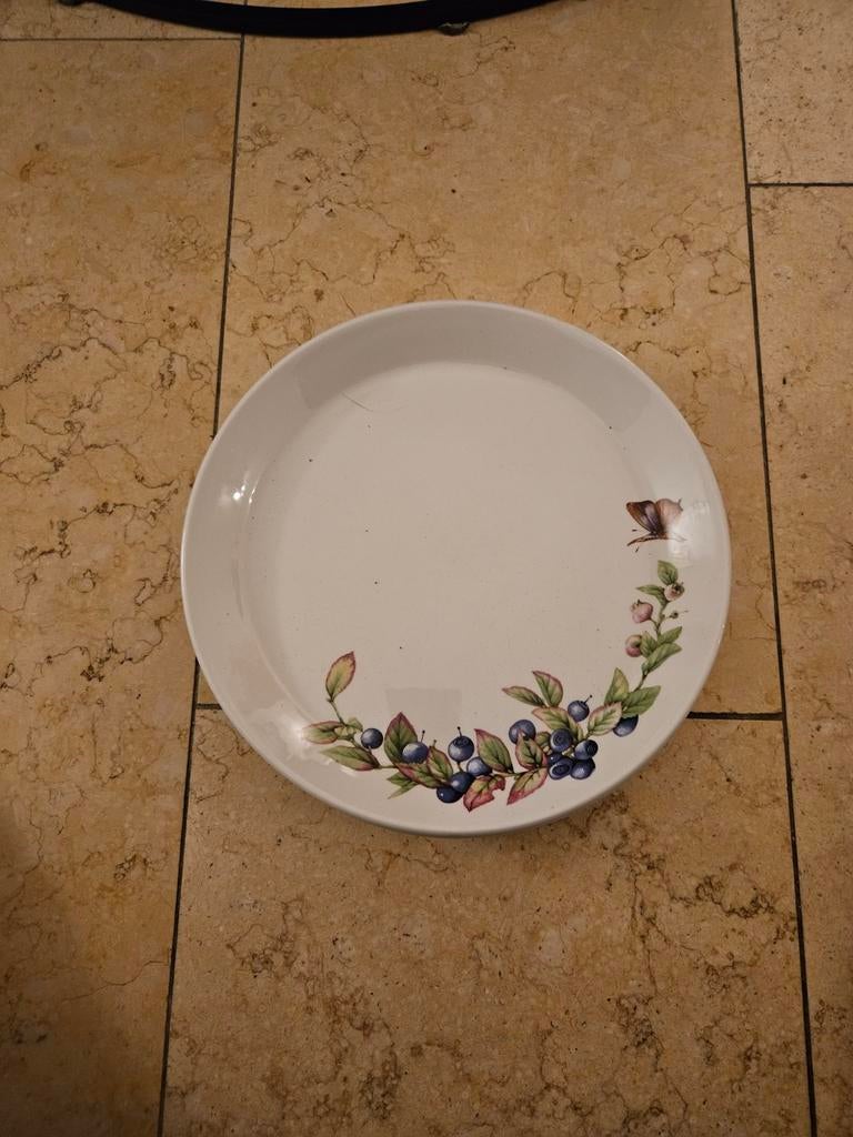 5 Dinerborden JG Meakin Bosvruchten  Marjolein Bastin, Ophalen, Zo goed als nieuw, Bord(en), Overige stijlen
