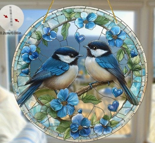Raamhanger blauwe Meesjes, Ophalen of Verzenden, Nieuw