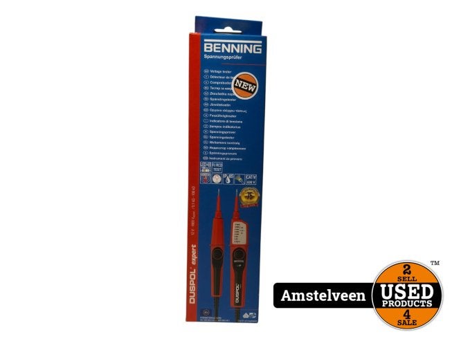 Benning Duspol 050263 Digital Voltage/Passage Tester | Nieuw, Flex Ltd., Nieuw, https://flex.com/contact-us, Nobelstraat 10, 5807 GA Oostrum LB, Limburg, Nederland