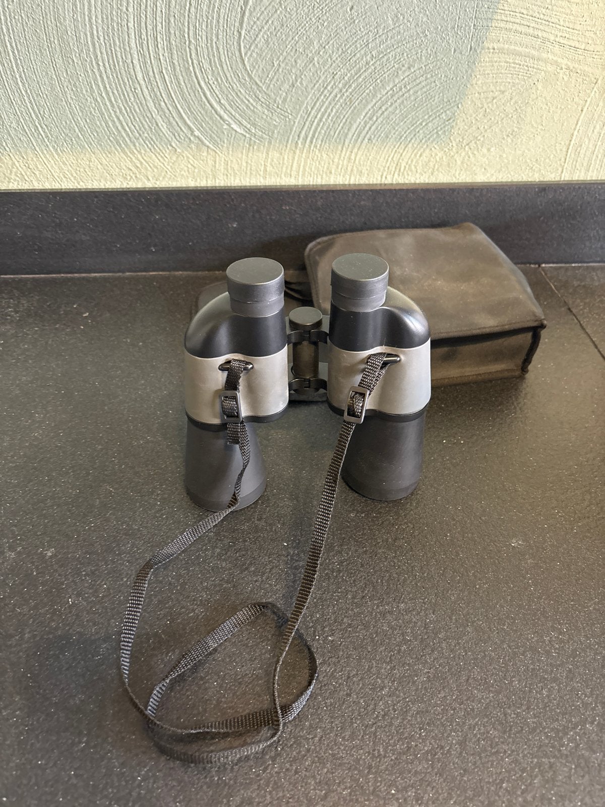 Verrekijker met tas, Ophalen, Gebruikt, Dakkant (recht), 8 tot 12x