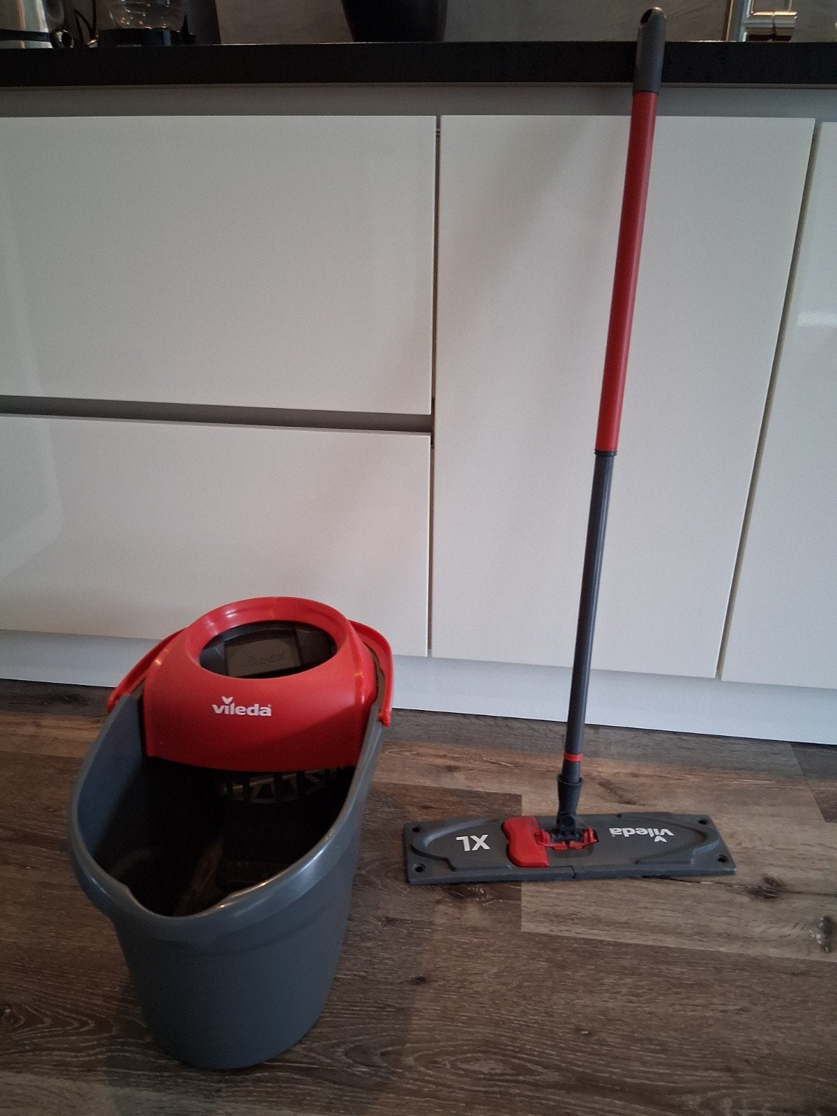 Vileda dweilemmer en mop XL, Ophalen, Dweilemmer, -bak, of -wagen