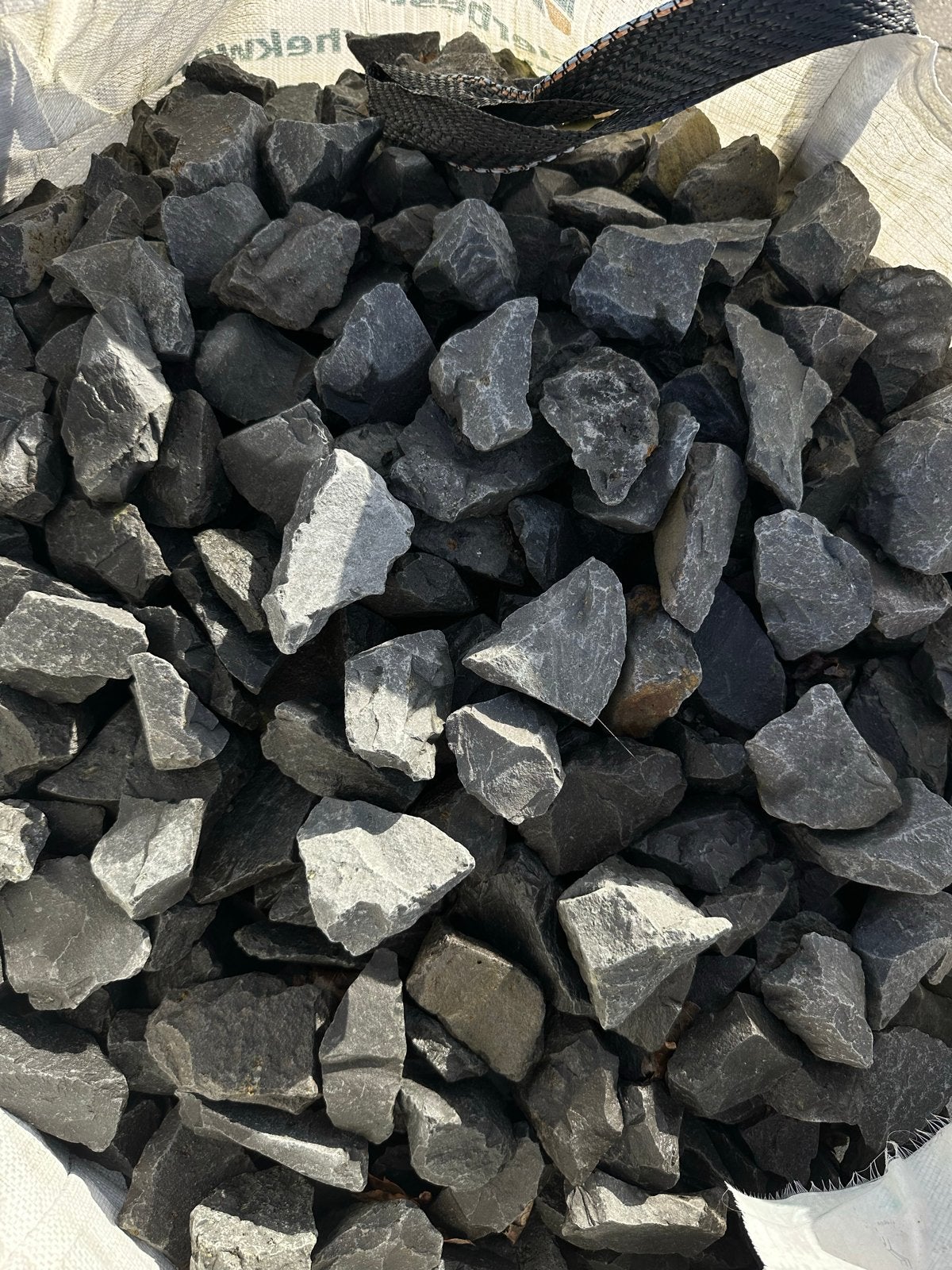 Basalt breuksteen | kleine 500 kg, Ophalen, Nieuw, Grind, Basalt