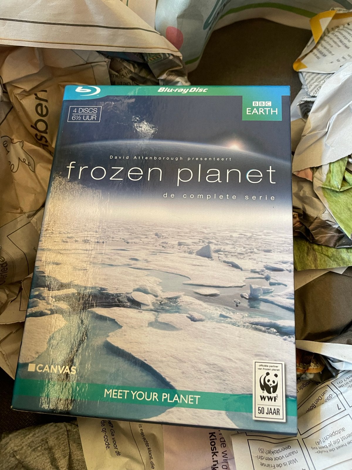 Frozen Planet - De complete serie (Blu-ray Disc), Alle leeftijden, Nederlands, Ophalen of Verzenden, Blu-ray