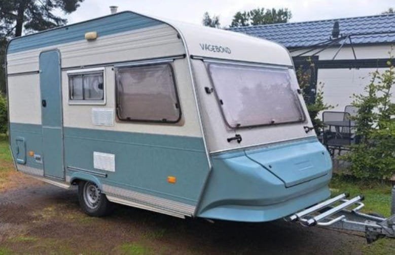 Leuke en trendy caravan in goede staat., Caravans en Kamperen, Caravans, Treinzit, Tot en met 3, Particulier, 4 tot 5 meter