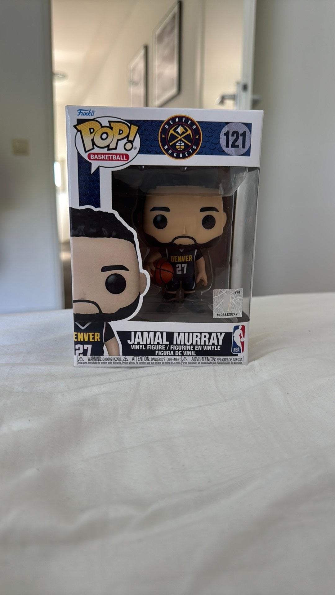 Funko pop Jamal Murray nr. 121, Ophalen, Zo goed als nieuw