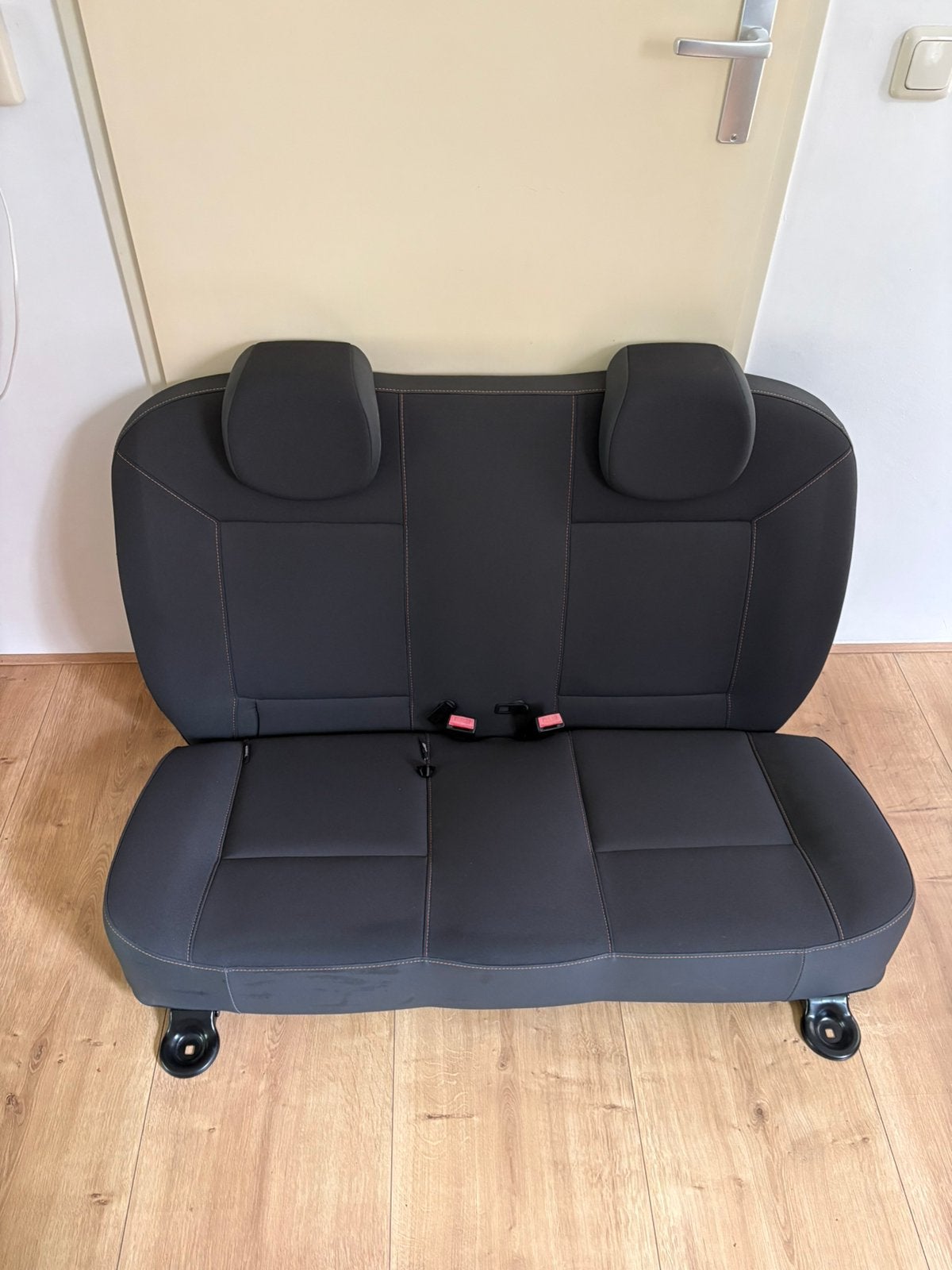 Renault Twingo 2 achterbank met gordelspanners, interieur, Ophalen, Gebruikt, Renault
