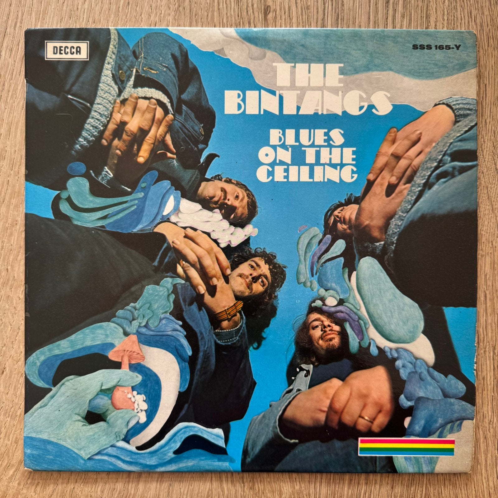 Bintangs Blues On The Ceiling LP Vinyl 1970 Dutch Bluesrock, LP, Gebruikt, Fotohoes, Blues Rock