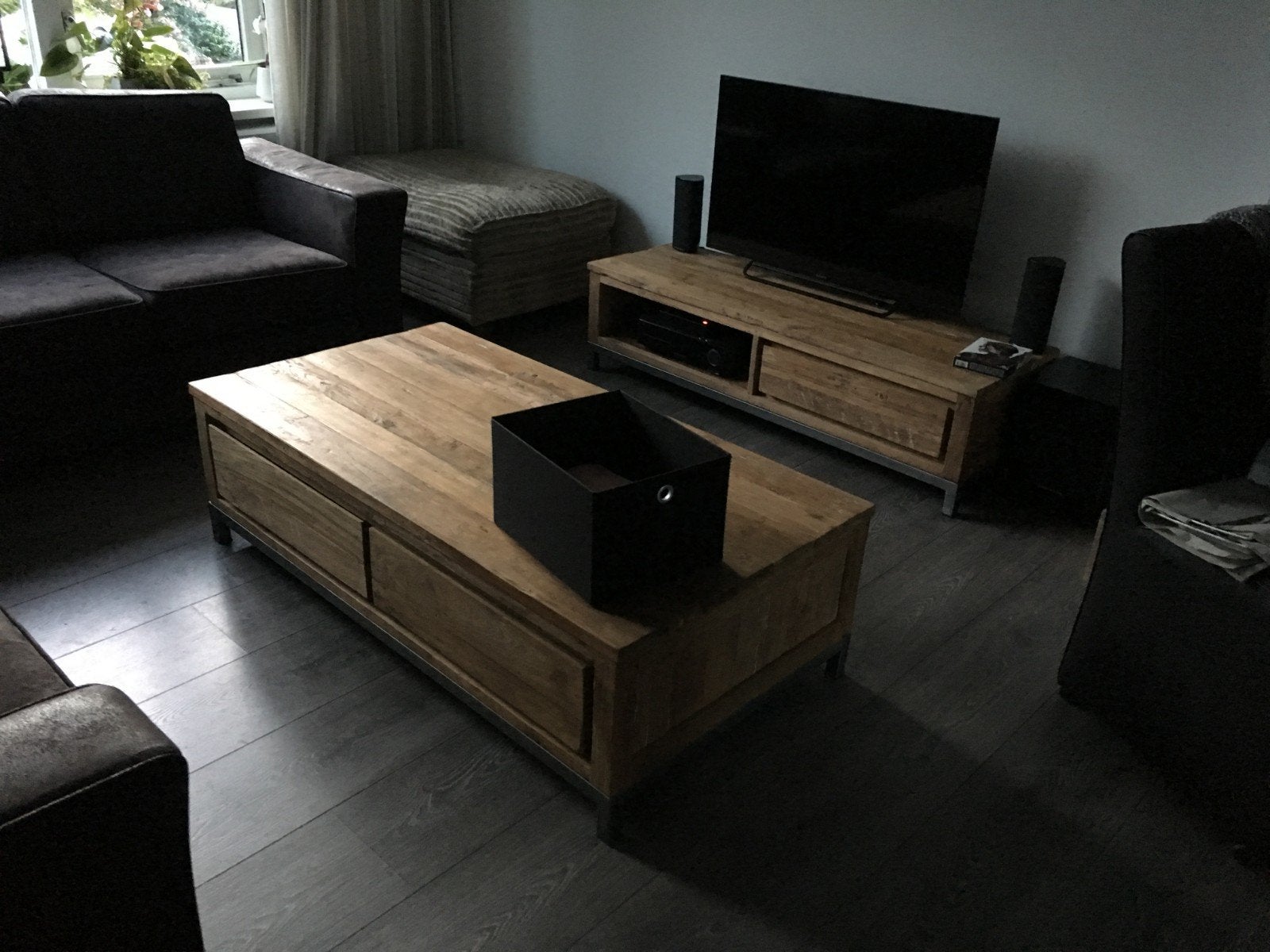 Teakhouten meubelset venice, Ophalen, Gebruikt, Teakhout, 50 tot 100 cm