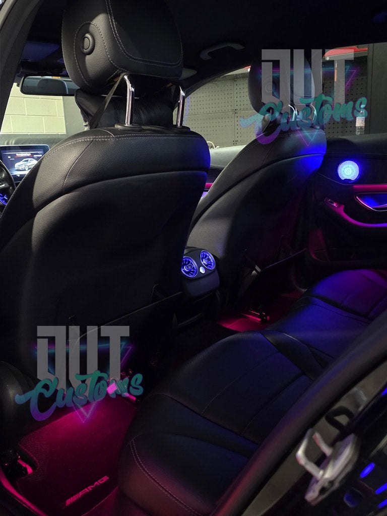 Mercedes C Klasse W205 Sfeerverlichting Ambient Light Inbouw, Ophalen, Info@dvtcustoms.nl, Mercedes-Benz, DVT Customs