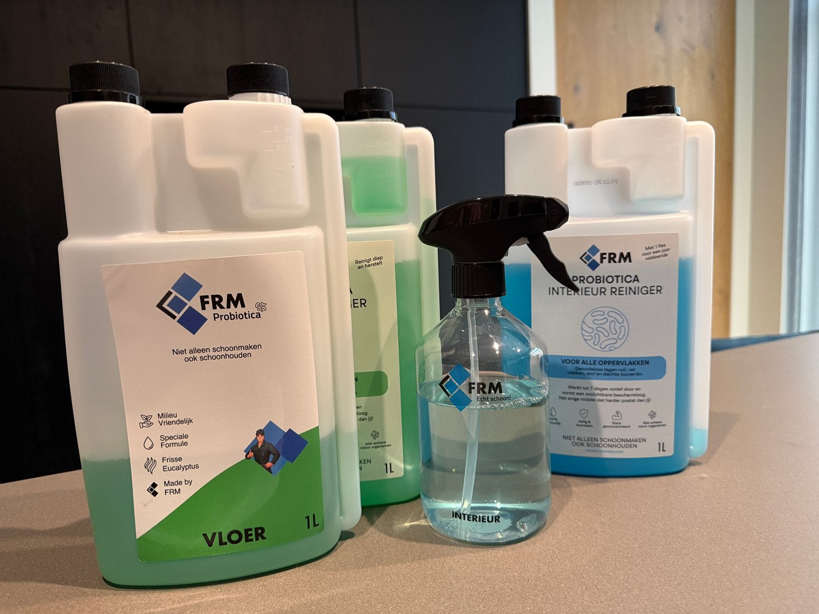 FRM probiotica vloerreiniger + probiotica interieur reiniger, Ophalen of Verzenden, Schoonmaakmiddel