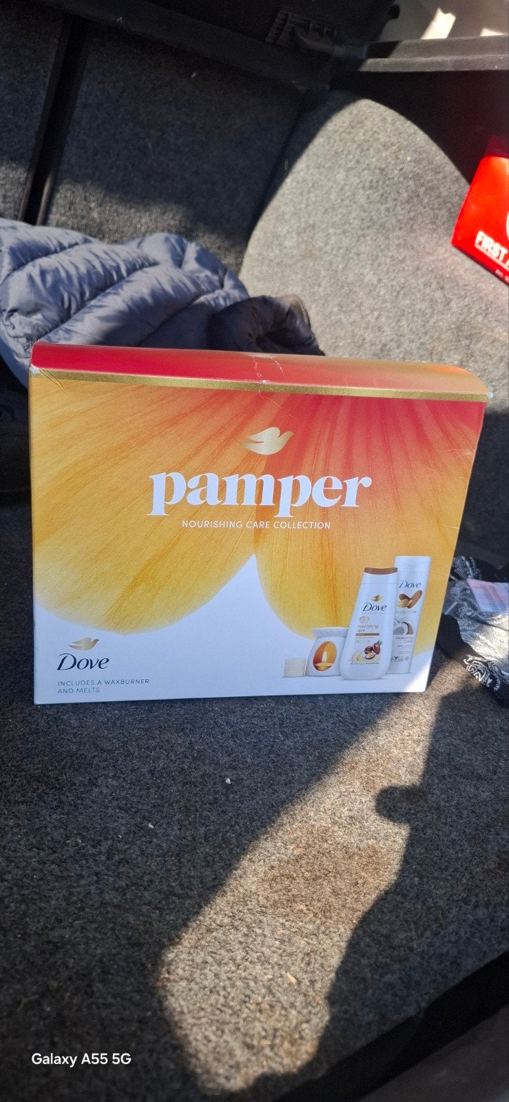 Dove Pamper Cadeauset met Waxbrander en Melts, Ophalen, Nieuw, Bad & Douche