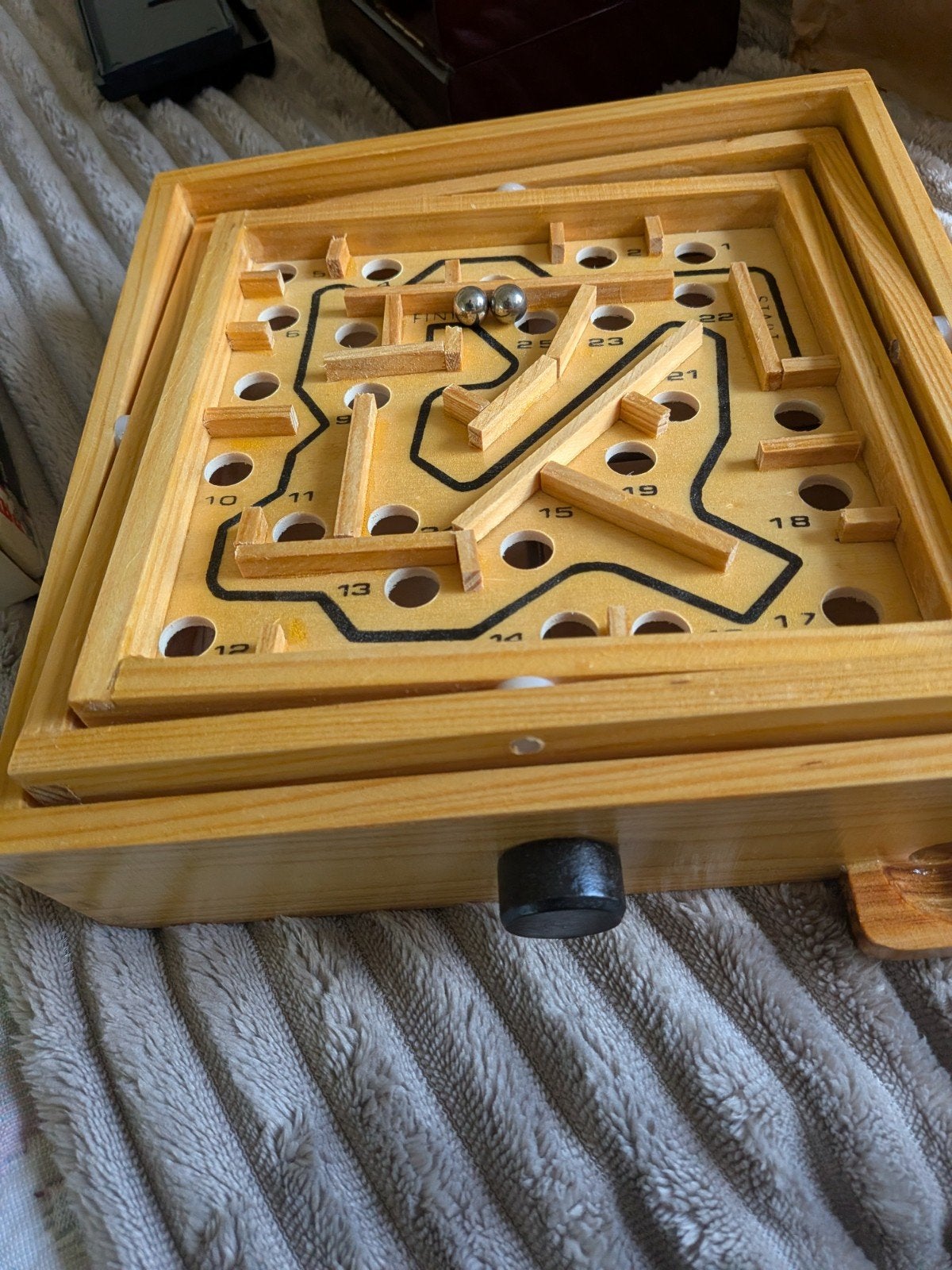 Labyrinth Houten Balansspel - Simba Playwood, Simba Playwood, Gebruikt, Verzenden, Een of twee spelers