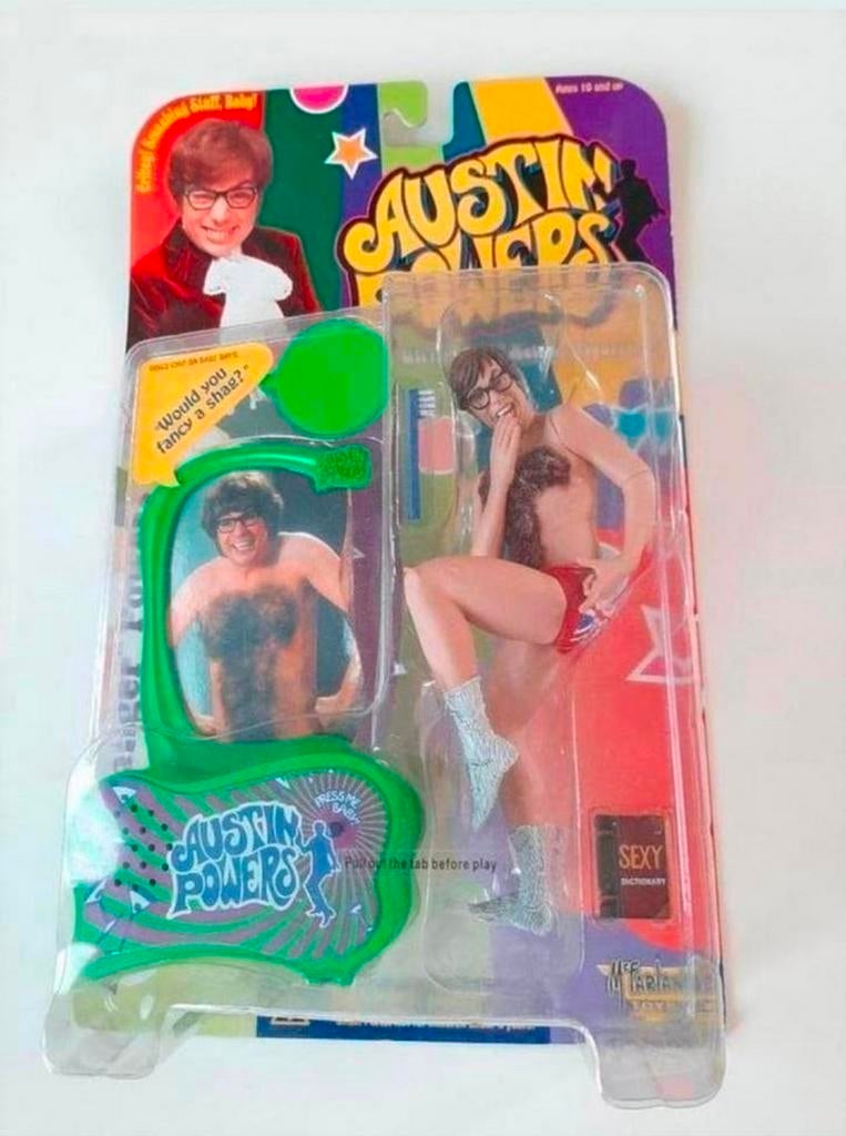 Austin Powers "Fancy Shag" actiefiguur McFarlane Toys 1999., Verzamelen, Poppetjes en Figuurtjes, Ophalen of Verzenden, Nieuw