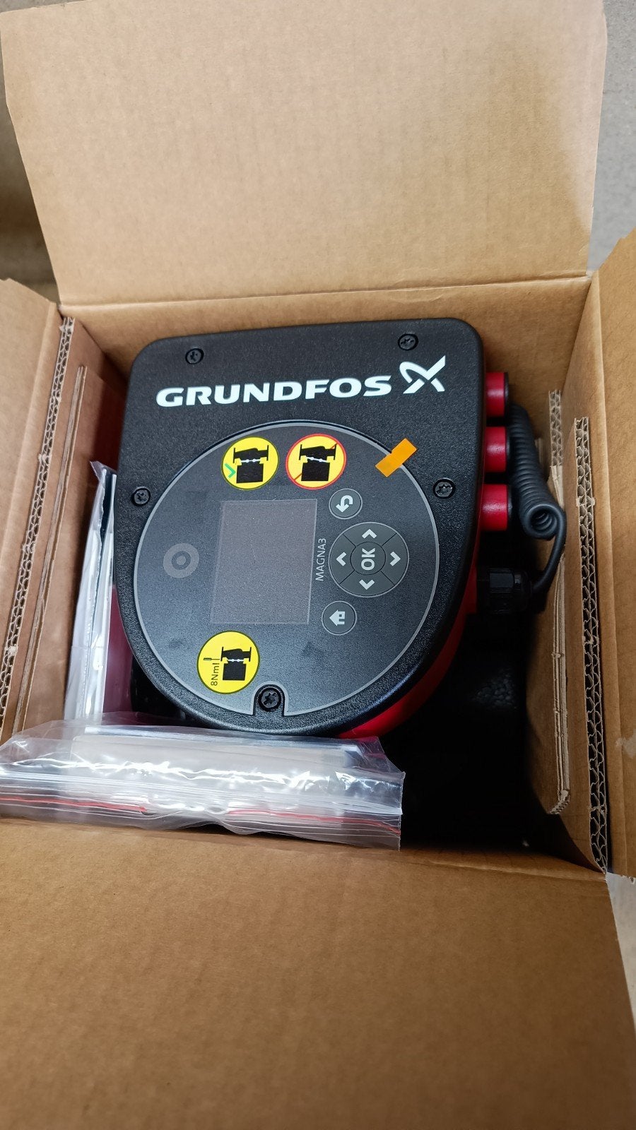 Nieuwe Grundfos MAGNA3 25-120 180 circulatiepomp., Ophalen of Verzenden, Nieuw
