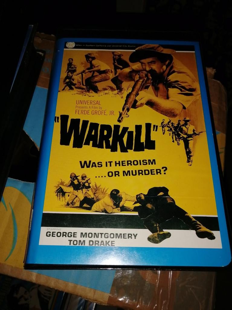Betamax ex-rental - Warkill, Vanaf 16 jaar, Ophalen of Verzenden, Gebruikt, Horror
