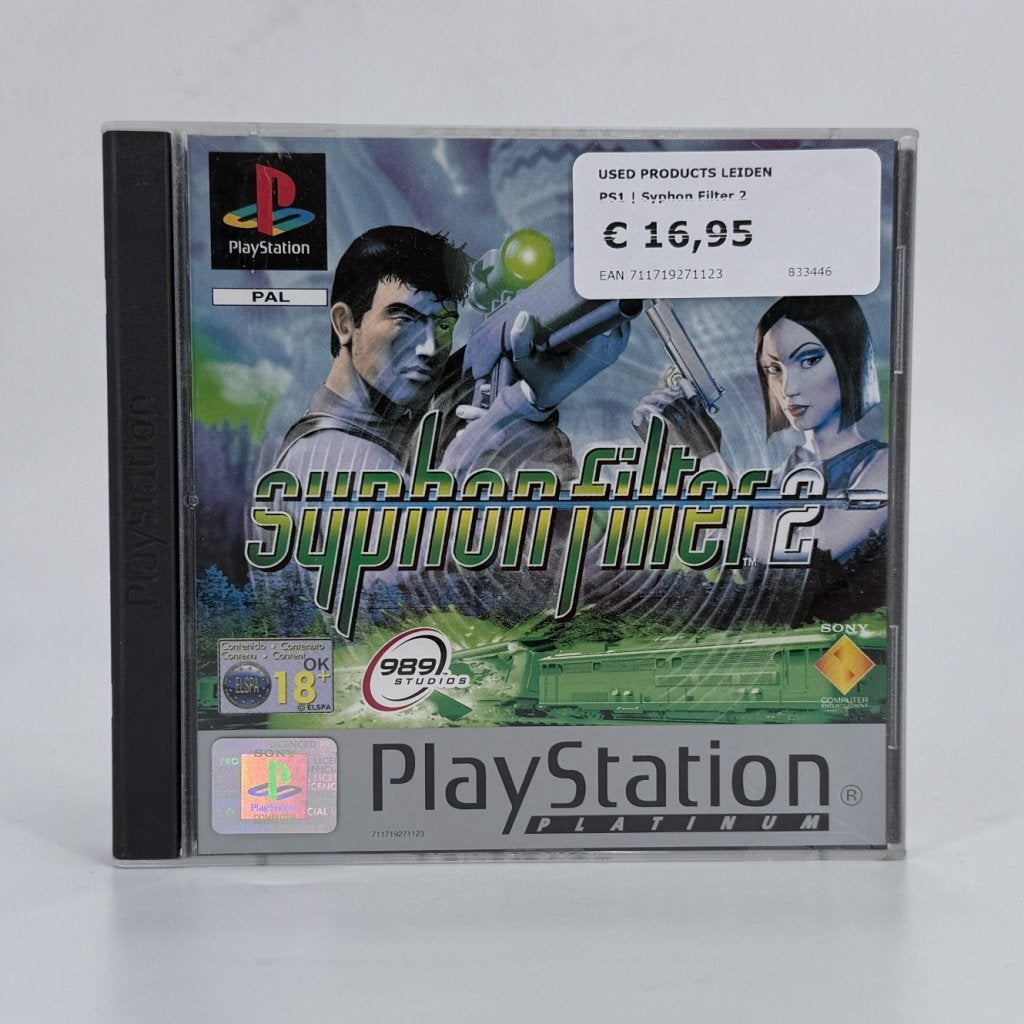 Syphon filter 2 | Playstation 1, Sony, Gebruikt, Support@sony.com, 1-7-1 Konan, Minato-ku
Tokyo 108-0075
Japan