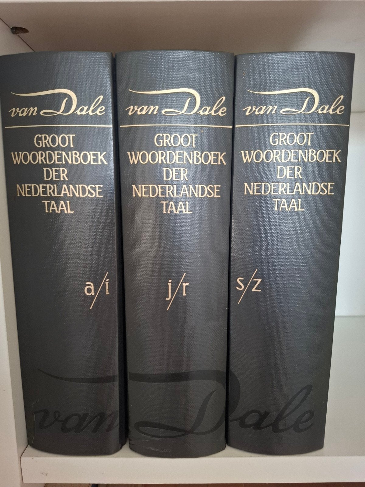 Van Dale Groot Woordenboek der Nederlandse Taal (3 delen), Ophalen of Verzenden, Gelezen, Van Dale, Nederlands
