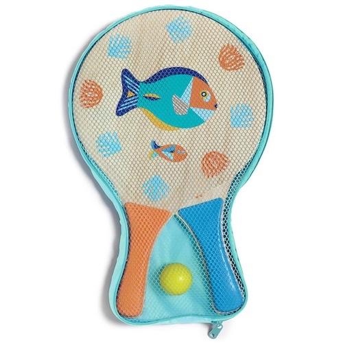 DJECO beach ball racket set *NIEUW*, Djeco.com, Djeco.com, Nieuw, Ophalen of Verzenden