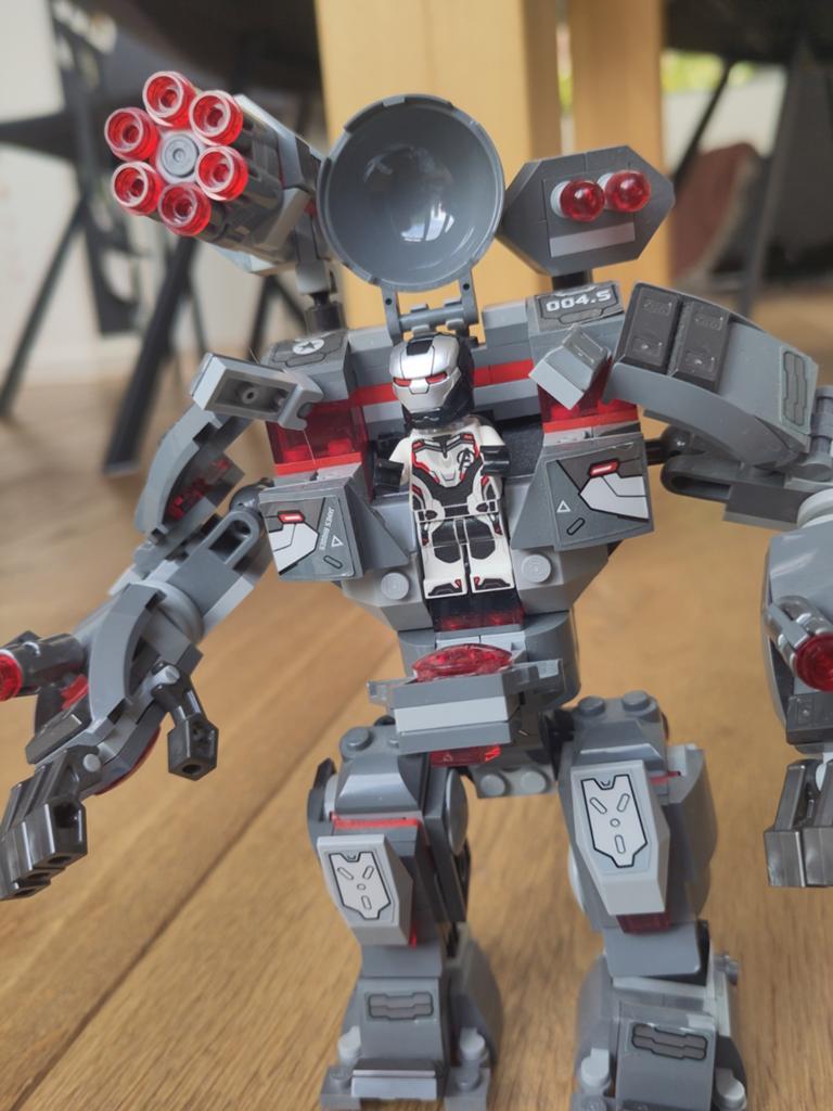 LEGO Marvel Avengers War Machine Buster 76124, Kinderen en Baby's, Speelgoed | Bouwstenen, Zo goed als nieuw, Overige merken, Ophalen of Verzenden