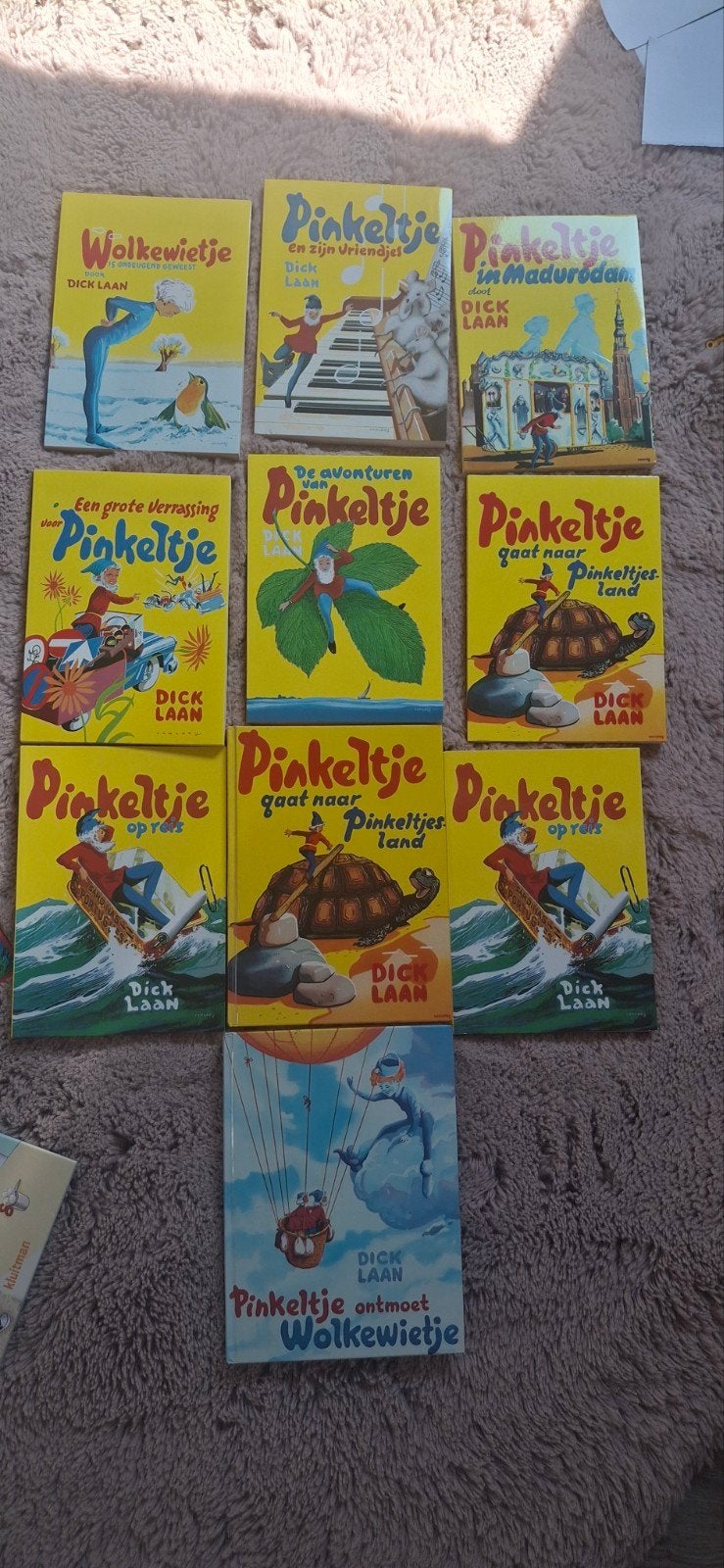 Pinkeltje en Wolkewietje Boekenreeks - Dick Laan, Ophalen, Gelezen, Dick Laan, Fictie algemeen