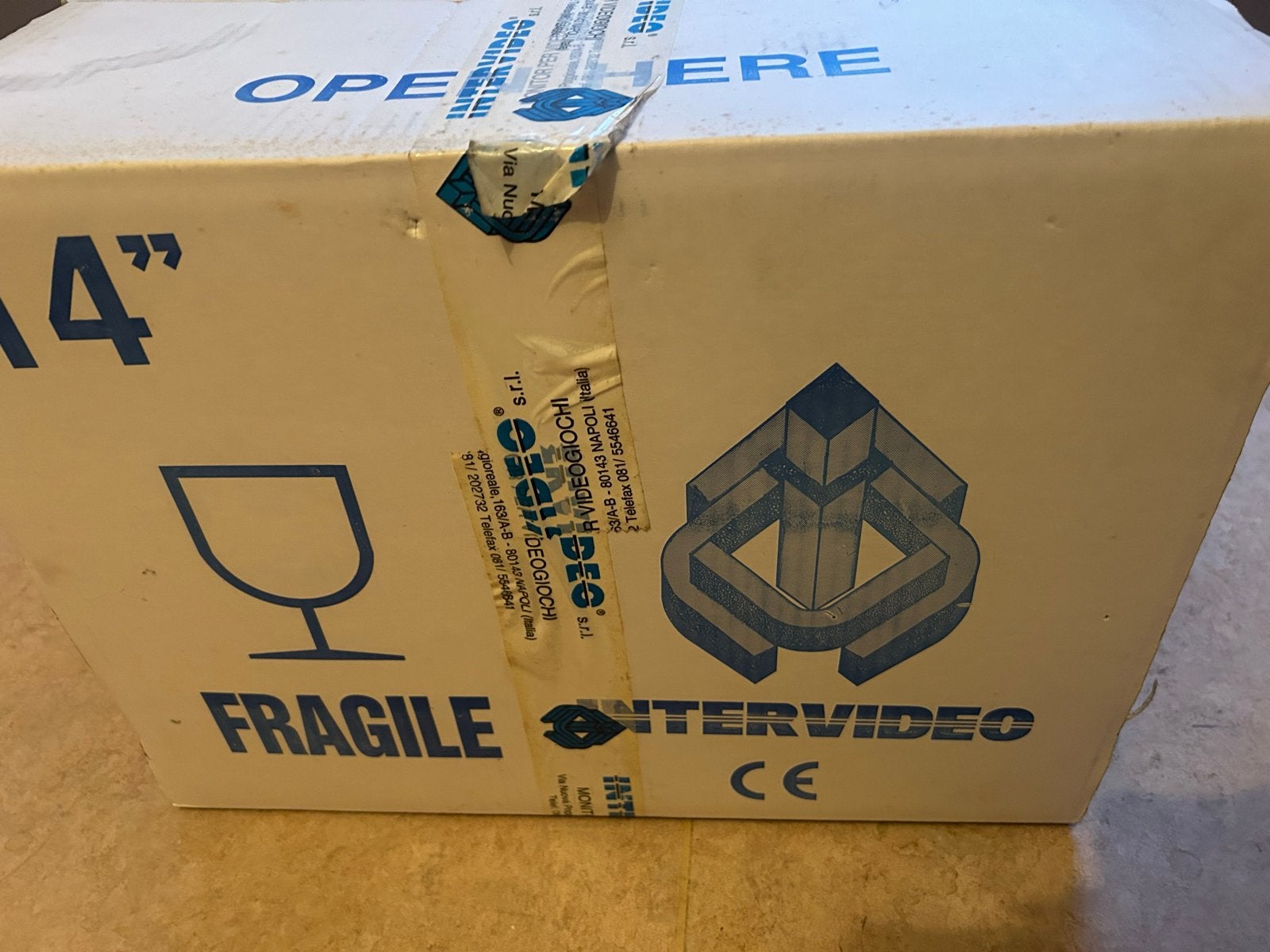 Nieuwe CRT monitor voor arcadekast - Intervideo 14 inch, Ophalen, Overige merken, Nieuw