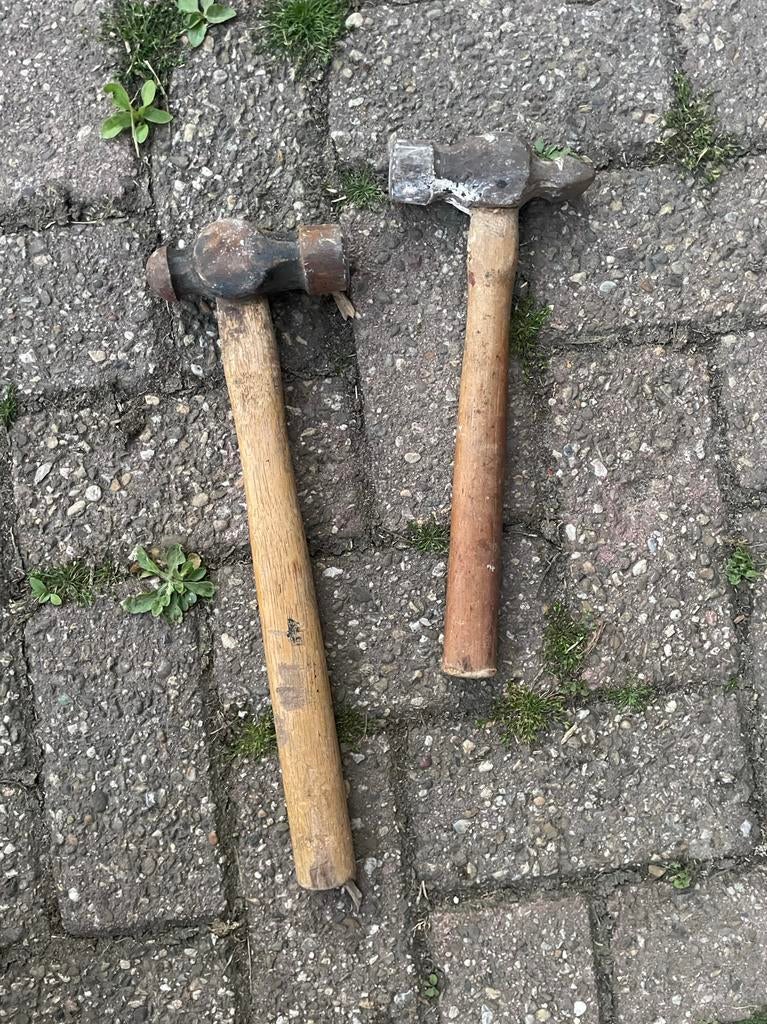 Set van 2 bolhamers bankhamers kogelhamers, Ophalen, Gebruikt