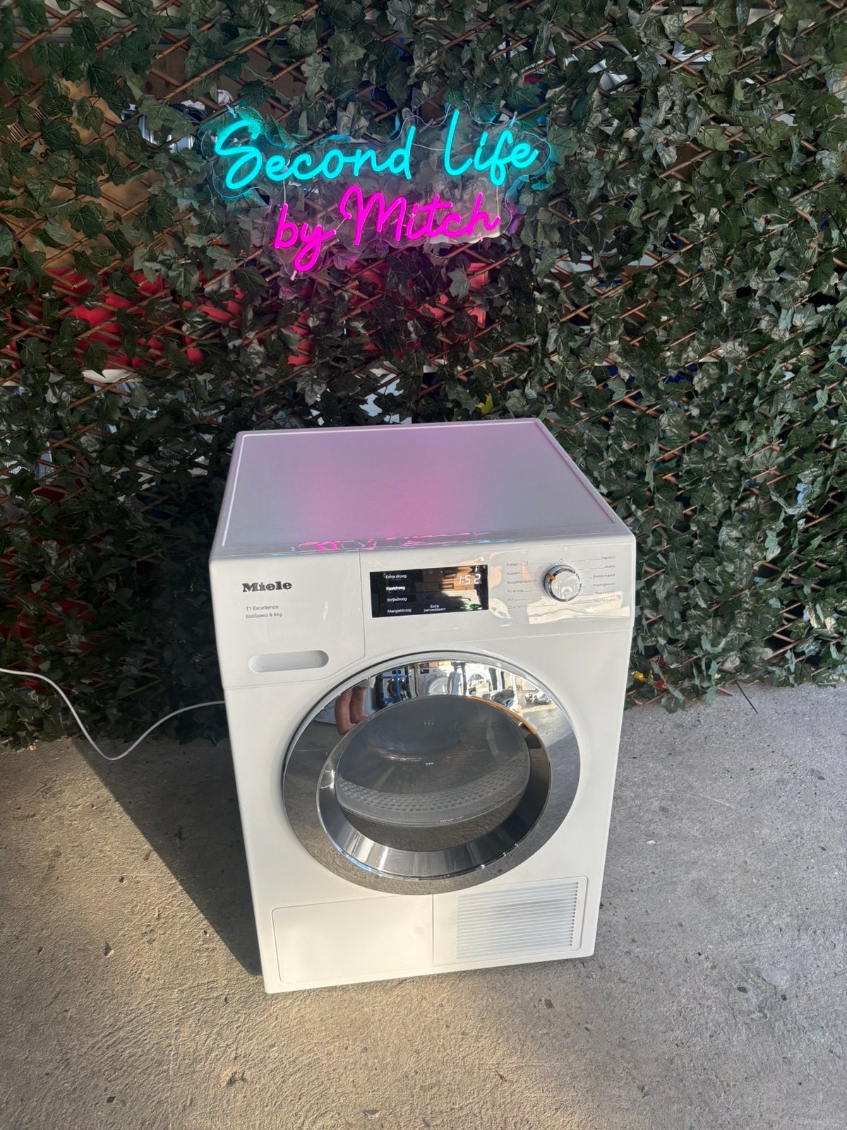 Miele T1 Excellence EcoSpeed & 8kg Warmtepompdroger, Ophalen, Overige typen, 8 tot 10 kg, Refurbished