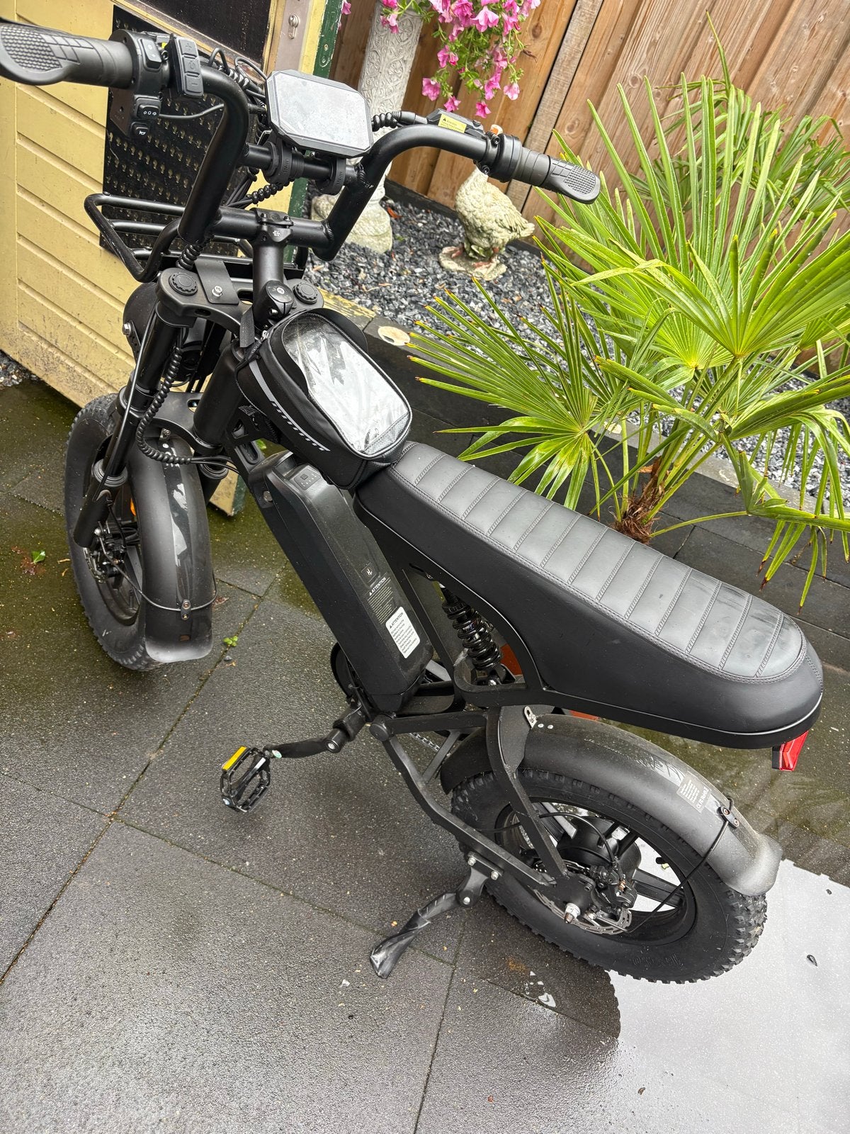 Mini Fatbike E-bike met dikke banden en voorrek, Zo goed als nieuw, 51 tot 55 cm, 50 km per accu of meer, Ophalen