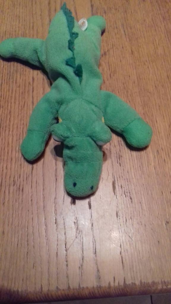 knuffel krokodil, Overige karakters, Overige typen, Ophalen of Verzenden, Gebruikt