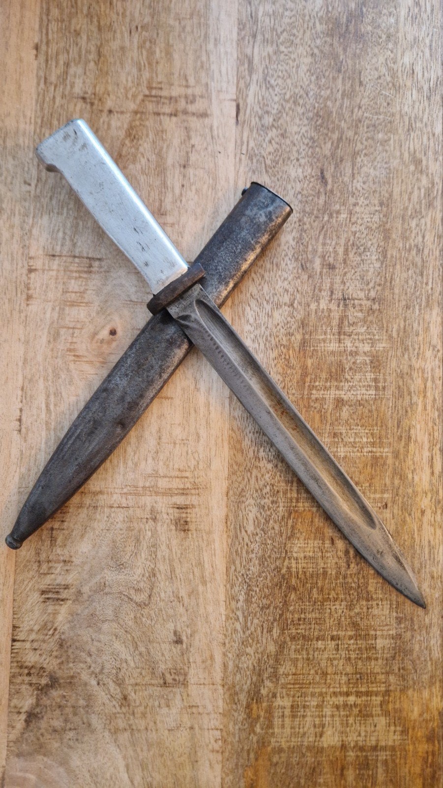 K98 Bajonet matching nr, Ophalen of Verzenden, Duitsland, Mes of Dolk