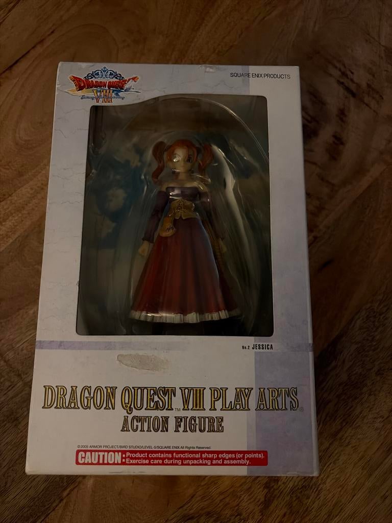 Dragon Quest VIII Play Arts Action Figure Jessica, Ophalen, Nieuw