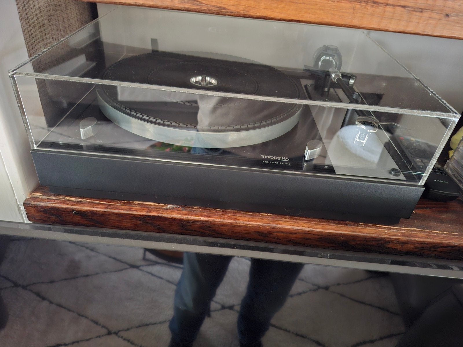 Thorens TD 160 MK II met Ortofon element, Ophalen, Thorens