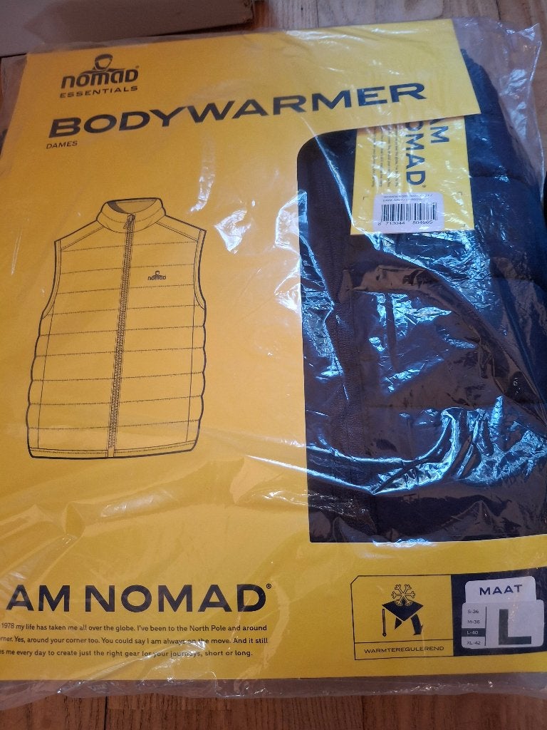 Bodywarmer dames nomad maat m en l donkerblauw, Kleding | Dames, Ophalen of Verzenden, Nieuw, Maat 38/40 (M), Blauw