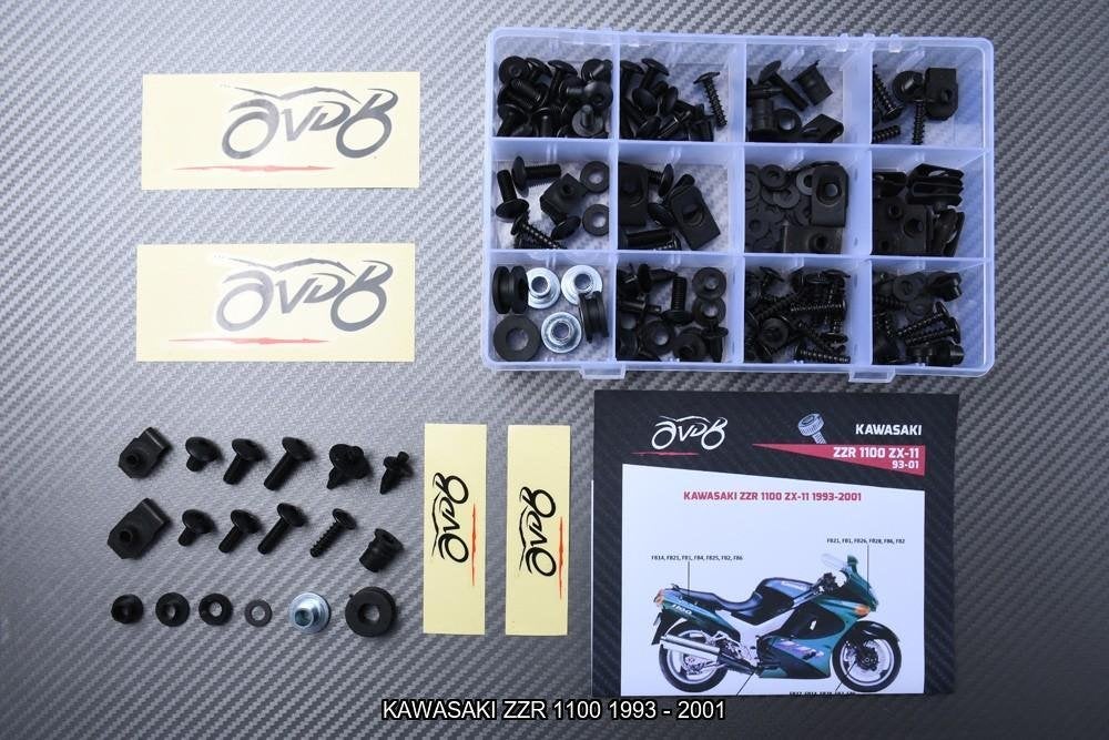 Kuip bouten set voor KAWASAKI ZZR 1100 1990 - 2001, Verzenden, Nieuw