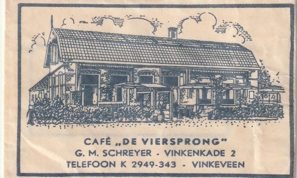 Suikerzakje #1381 : De Viersprong Vinkeveen, Verzenden, Nederland