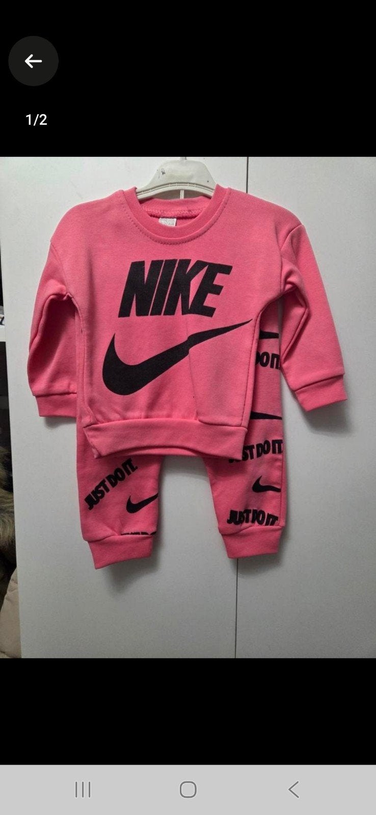 Nieuw Nike baby pakje roze 3-6 maanden, Ophalen of Verzenden, Nieuw, Nike, Meisje