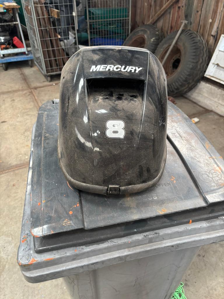 Mercury 8pk kap., Watersport en Boten, Bootonderdelen, Ophalen, Gebruikt, Motor en Techniek, Motorboot