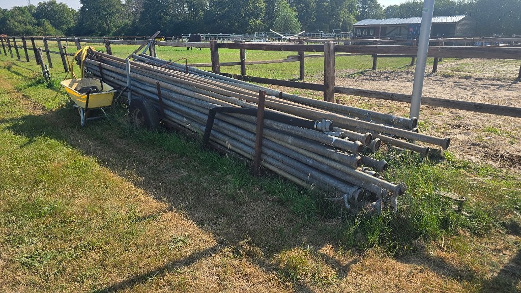 Beregeningsbuizen incl. dieselpomp en appendages, Ophalen, Gebruikt