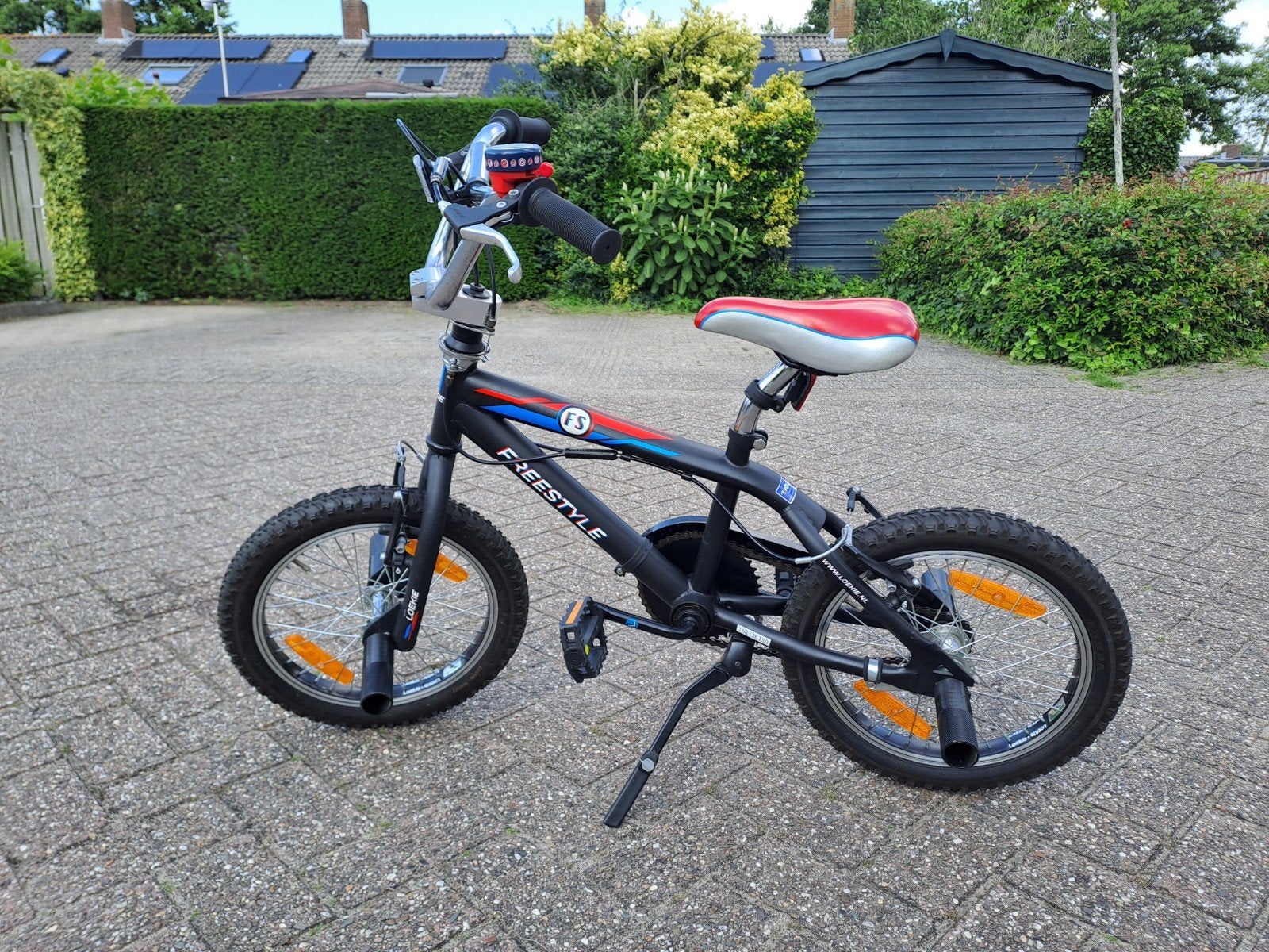 Loekie freestyle fiets 16 inch, Ophalen, Zo goed als nieuw, Staal, 16 tot 20 inch