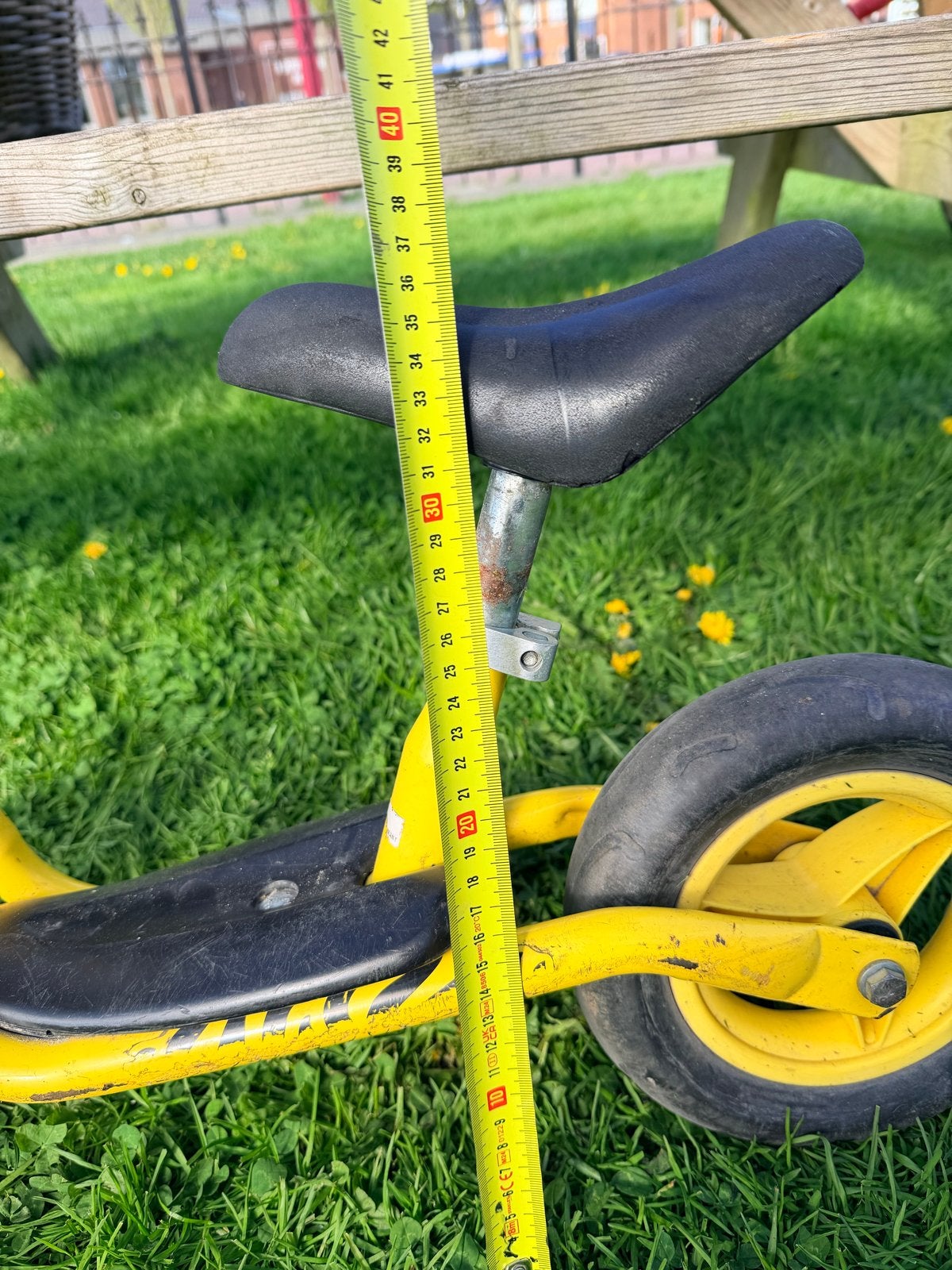 Puky loopfiets geel - Ideaal voor jonge kinderen, Ophalen, Gebruikt, Minder dan 16 inch
