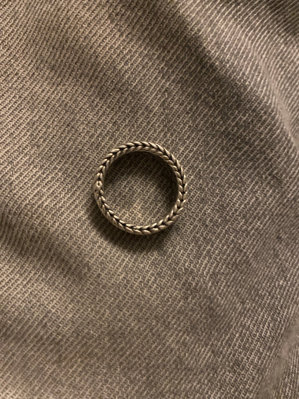 Silk zilveren ring 92,5 puur zilver, 6 maanden oud, Ophalen of Verzenden, Zo goed als nieuw, Zilver, Dame of Heer