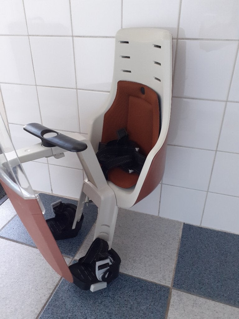 Fietsstoeltje, Ophalen, Bobike, Gebruikt, Voetsteuntjes