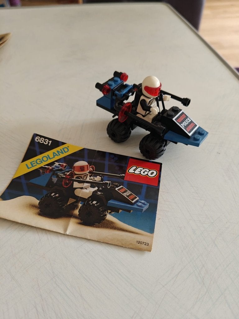 Lego Space Police - Message Decoder (6831), Ophalen, Gebruikt, Lego, Compleet